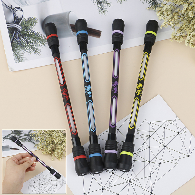 Spinning Pen Creative Random Flash Rotating Gaming Gel Pens for Student Gift Toy