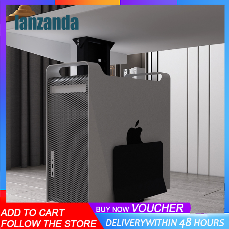 CPU Holder Under Table Mount CPU, Height and Width Adjustable,  Max Load 25kg, Home Office Ergonomics