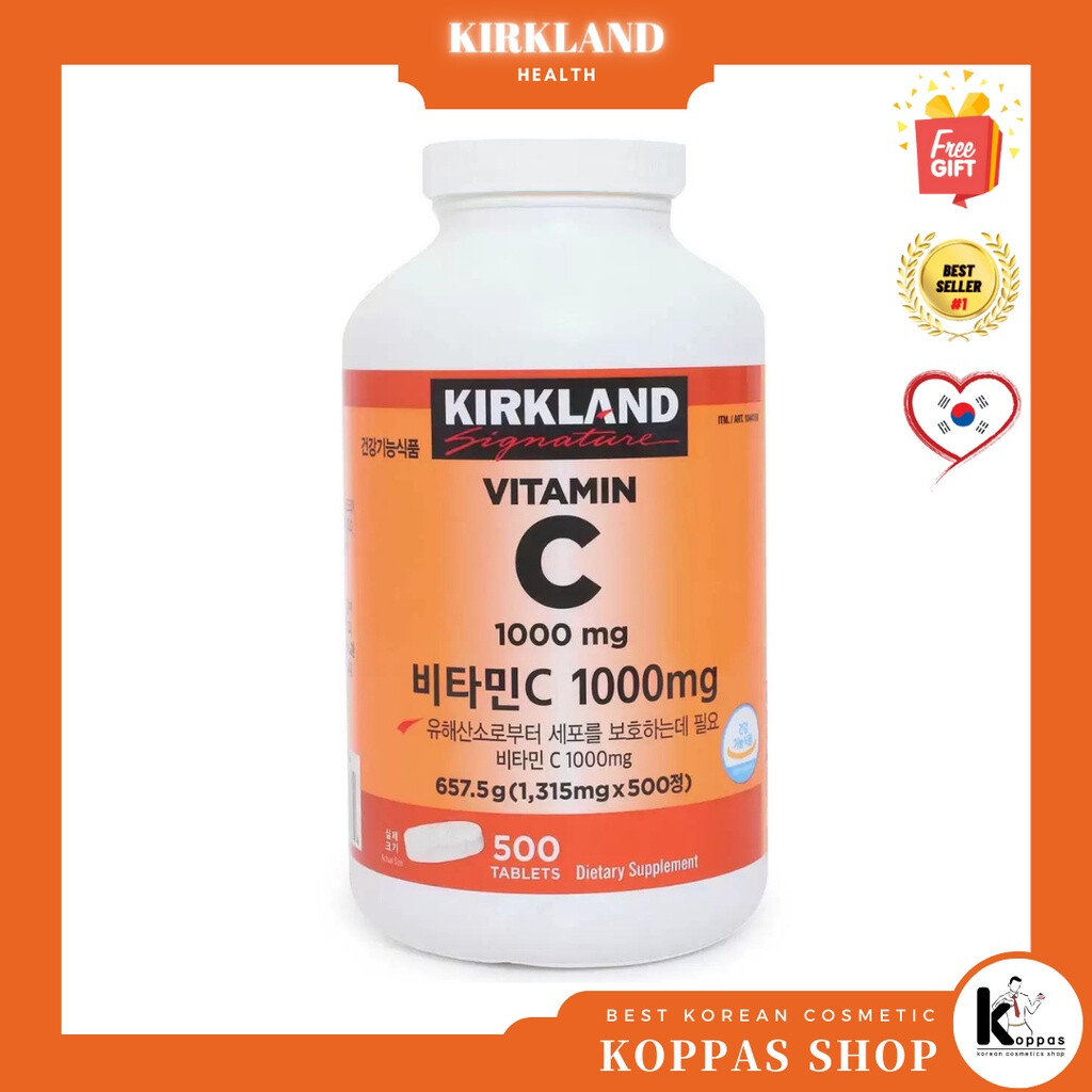 KIRKLAND Signature Signature Vitamin C 1315mg x 500 tablets KOREA