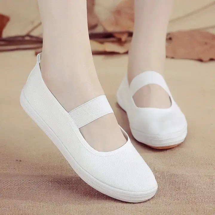 non canvas nursing shoes