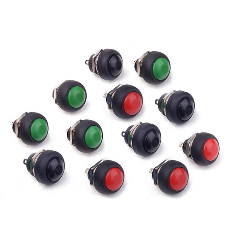 【Bluespot】Light Công Tắc Công Tắc Xe Máy Công Tắc Nút Bấm Tạm Thời Mini
