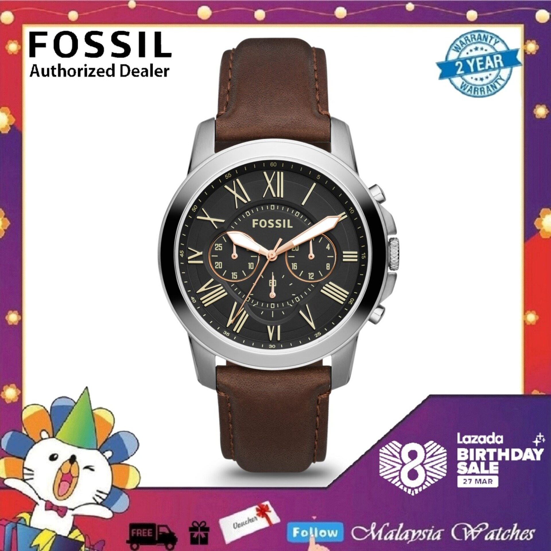 jam fossil fs4813