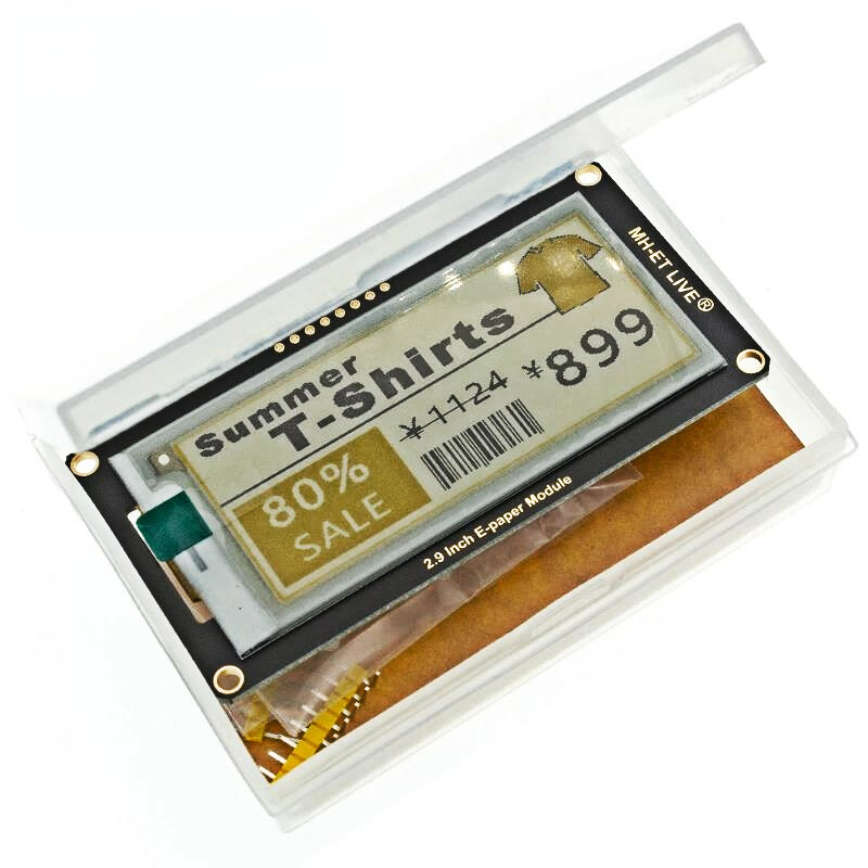 2.13"; 2.13 / 2.9"; 2.9 inch epaper module e-paper e-ink eink display screen spi support for arduino uno stm32 raspberry pi esp3