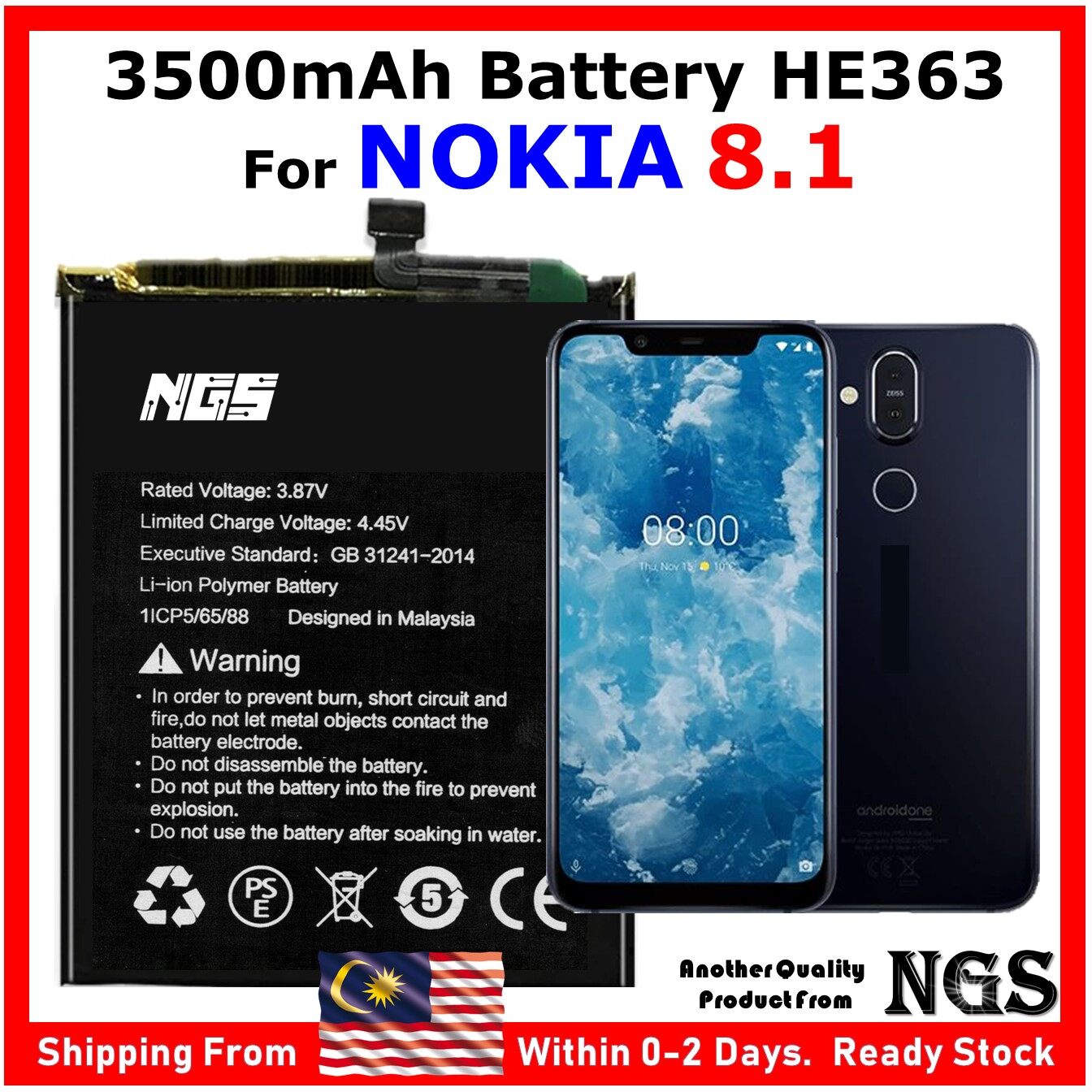 nokia 8.1 battery model