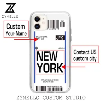 Custom Boarding Pass Phone Case Free Template Ppt Premium Download