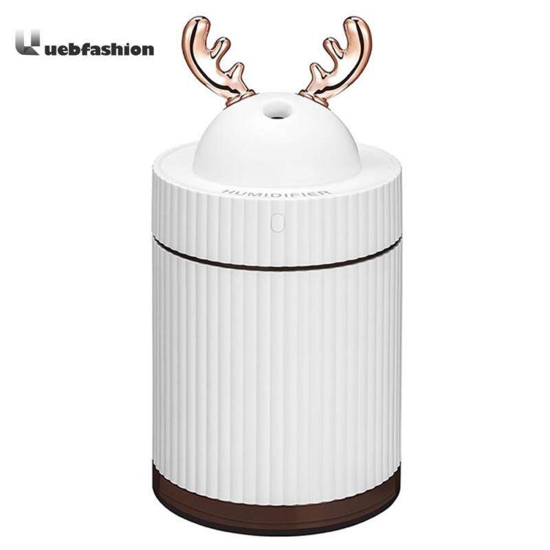 260mL Cute Deer LED Ultrasonic Air Humidifier Aroma Essential Oil Diffuser Singapore