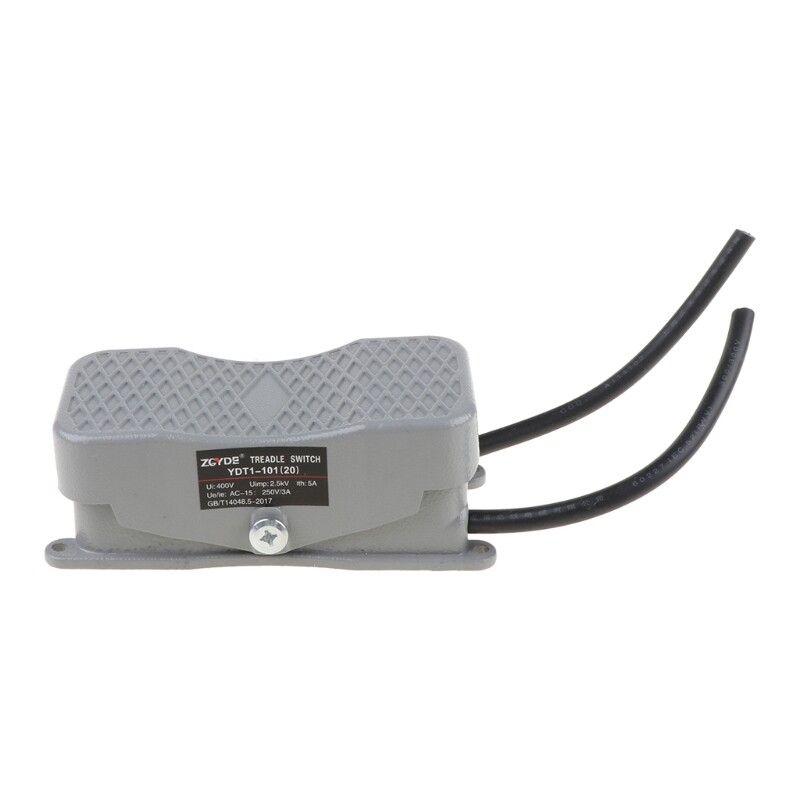 Công Tắc Chân AC250V Công Tắc Đảo Chiều Bộ Điều Khiển Điện Bàn Đạp Với Đường Hai Đầu