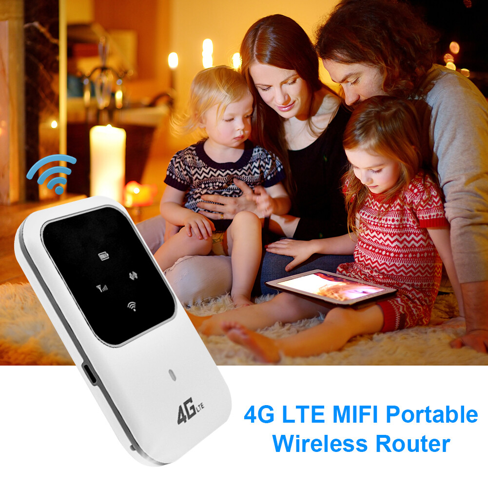 4G LTE Mobile Broadband Wireless Router Hotspot SIM Unlocked WiFi Modem 100Mbps