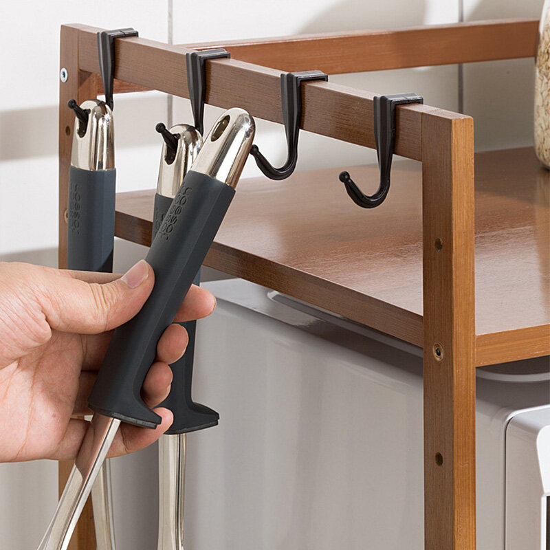 JJT kitchen multi-function shelf shelf wooden spice kitchen storage rack kitchen storage rack kitchen shelves plastic cabinets storage kitchen-shelf kitchen cabinets shelves multi-function storage cabinets
