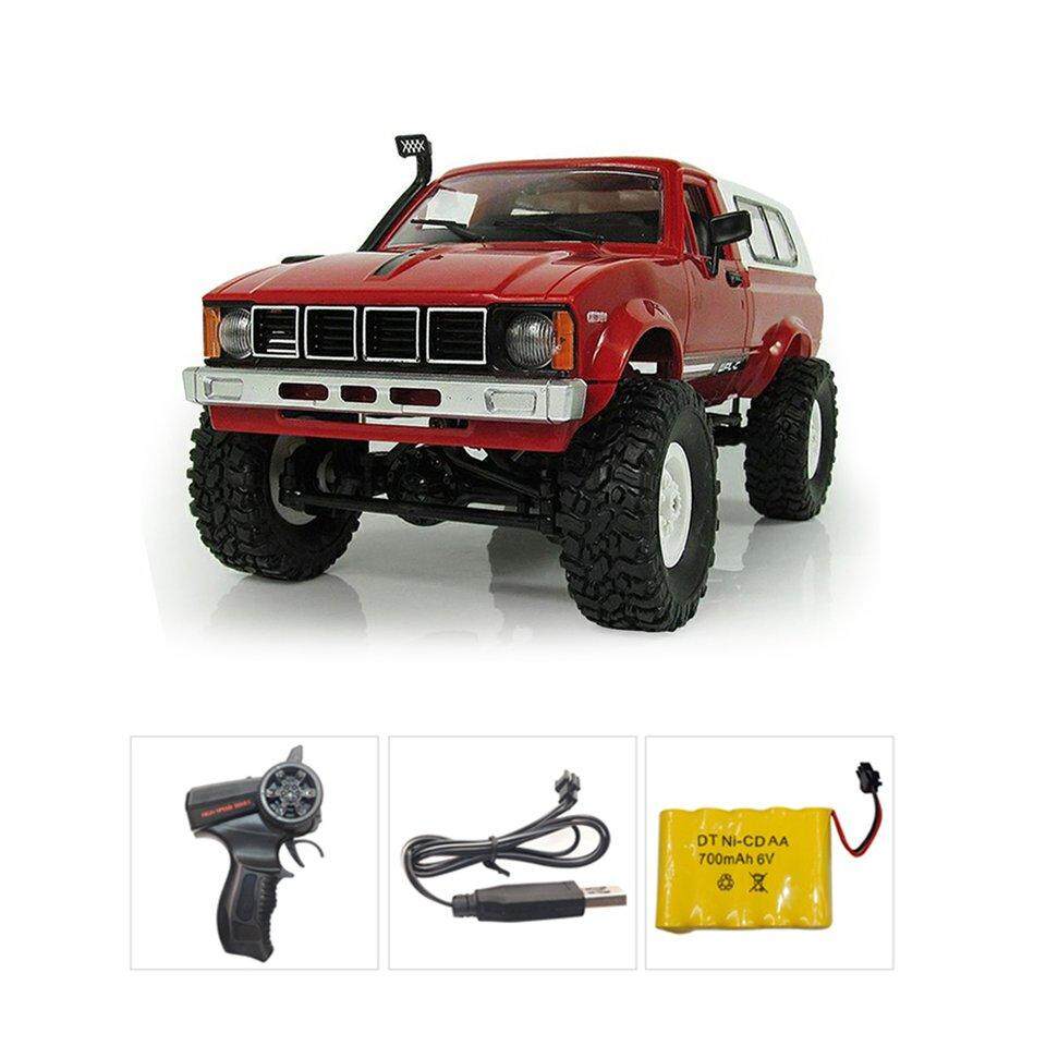 Penjual Terbaik C-24 4WD 1:16 Mobil Kendali Jarak Jauh Off Road Crawler Climbing Mainan dengan Lampu Rtr