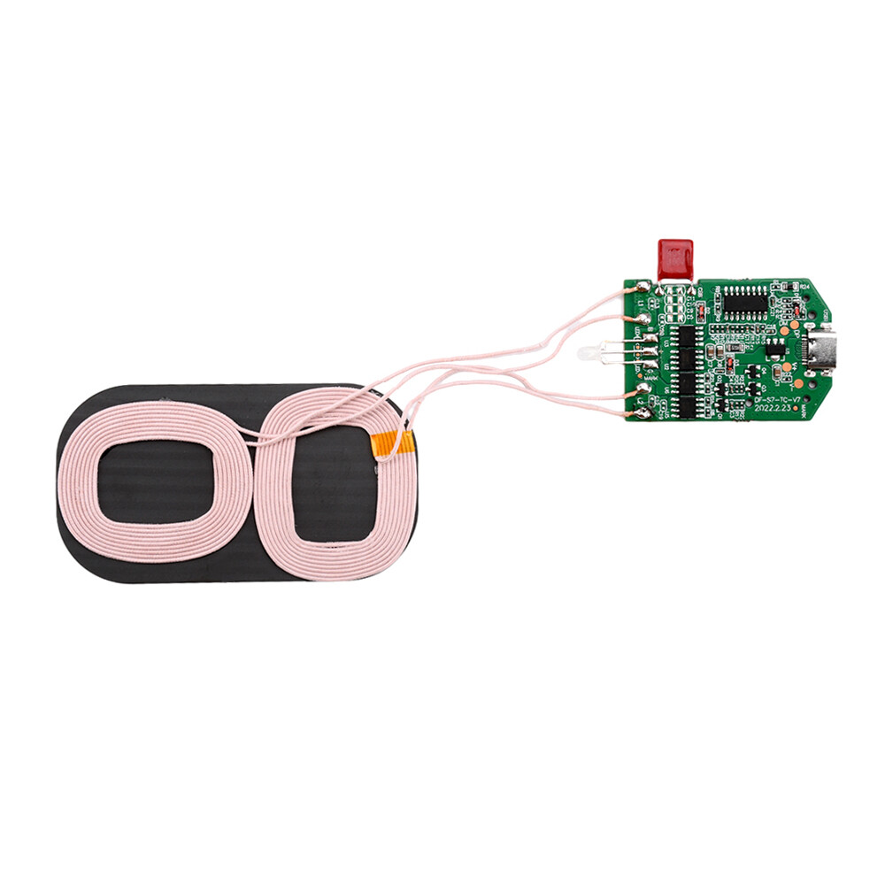 [100% original] Aideepen 15W High Power Wireless Charger Module Wireless Charger Transmitter Module PCBA Board Coil Support PD Fast Charging