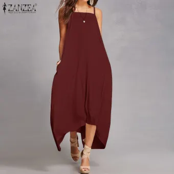 spaghetti strap sundress long