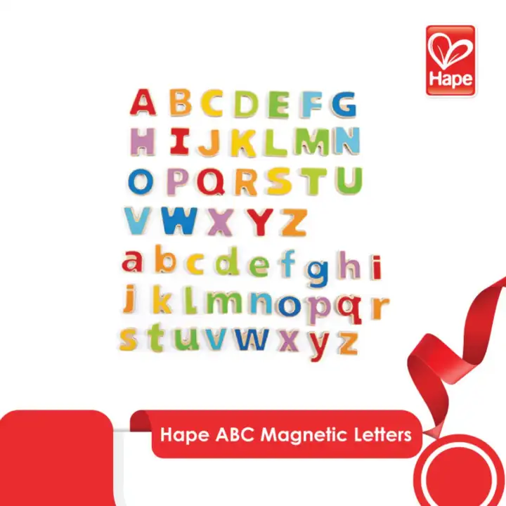 hape magnetic letters