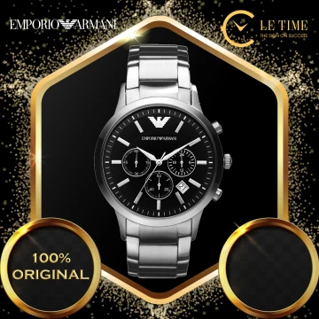 giorgio armani men's emporio classic chronograph
