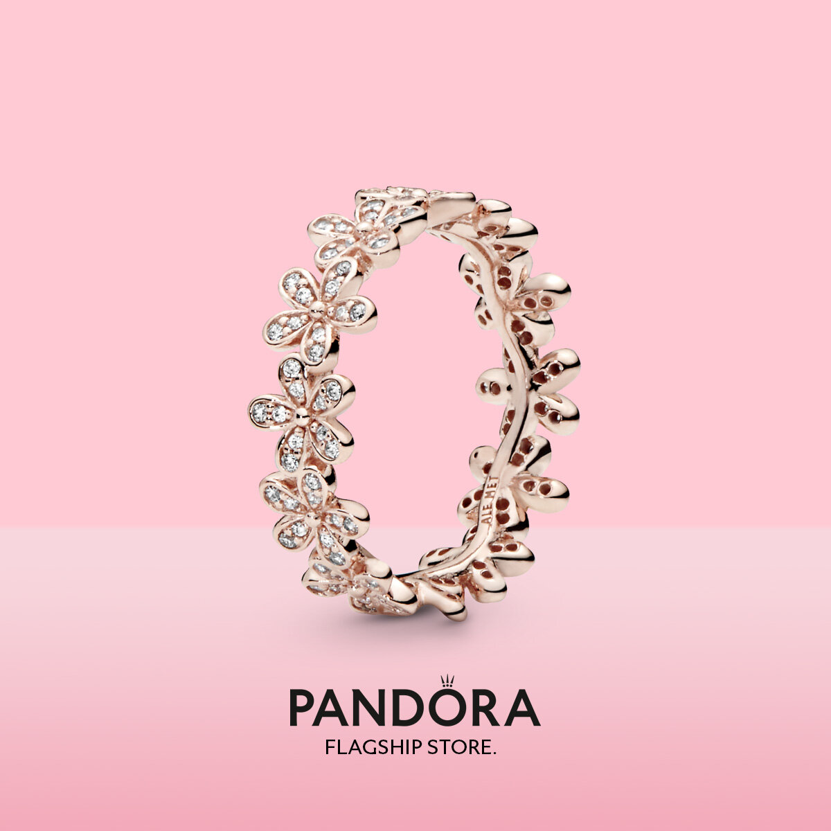 2021 Original Pandoras Rose Daisy Flower Ring