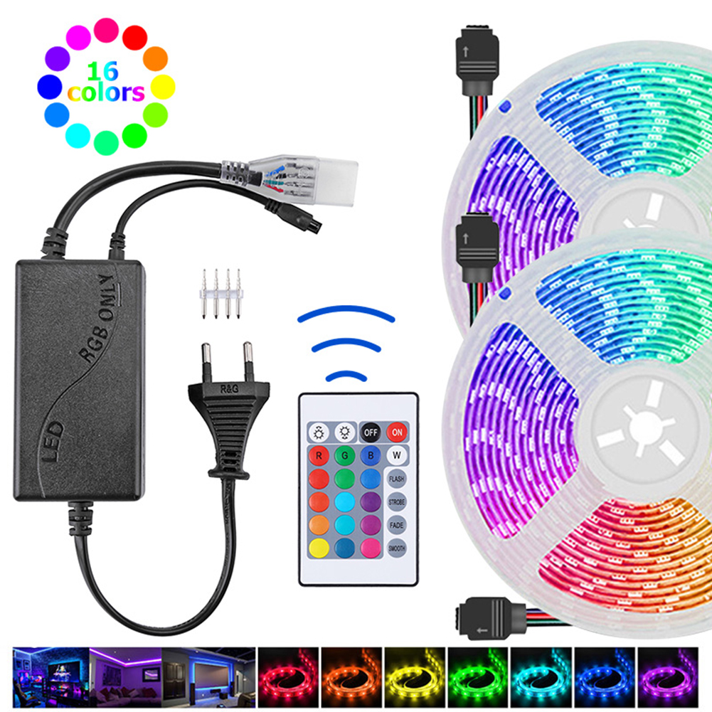 4 Pin Infrared 24 Keys Remote IR RGB LED Controller for 5050 Strip Lighting