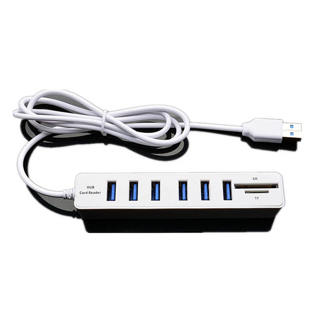 【Hot Sale】 USB Hub 3/6 Port Expander Adapter USB 3.0 Hub Multi USB Splitter 2.0 Hab 3 Hub 3.0 Multiple For PC Computer Accessories