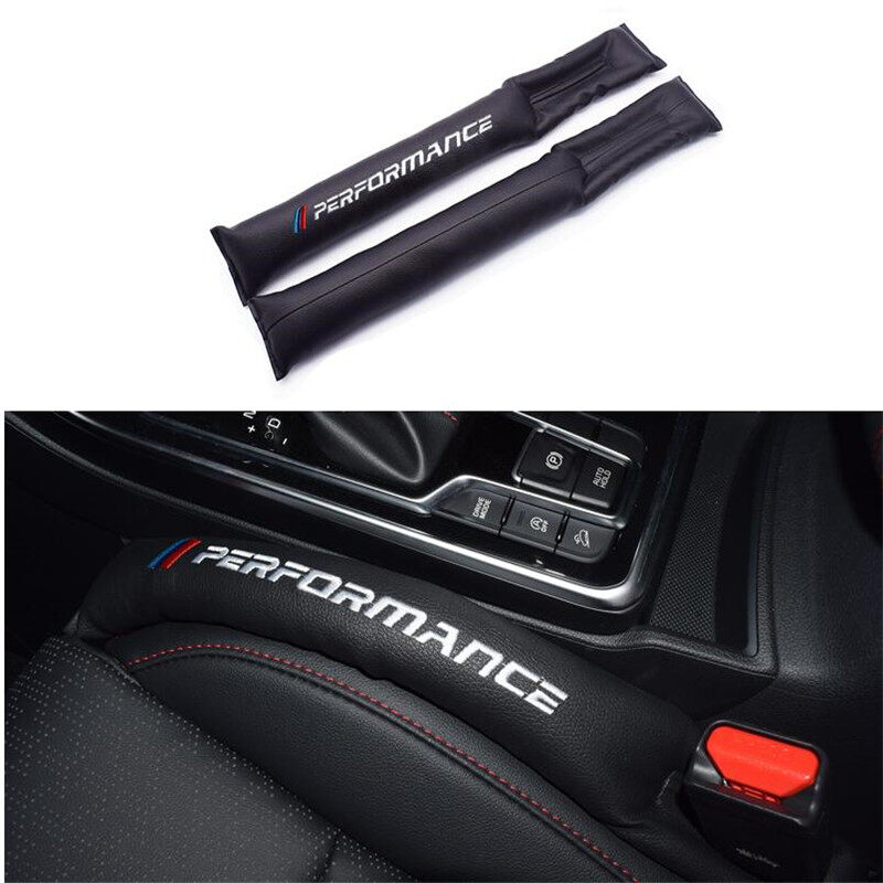 2pcs faux leather car seat gap pad fillers spacer filler slot plug for bmw e46 e39 e90 e60 e36 f30 f10 e34 x5 e53 e30 f20 e92 e87 m3 m5