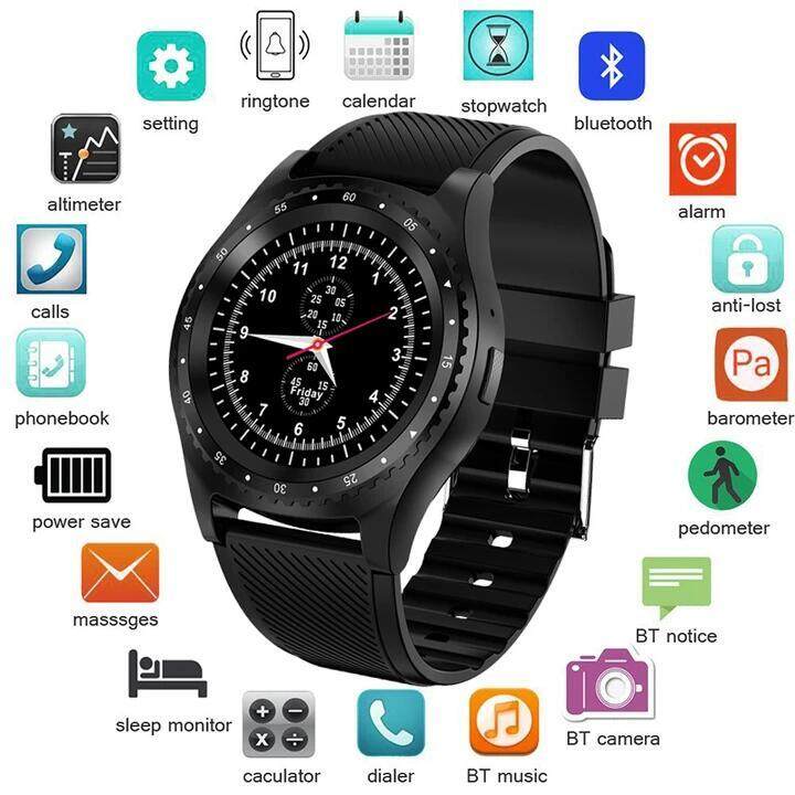Đồng Hồ Thông Minh LED Chống Nước Sang Trọng, Thể Thao Pedometer Máy Theo Dõi Giấc Ngủ Nhịp Tim, Tập Thể Dục Tracker