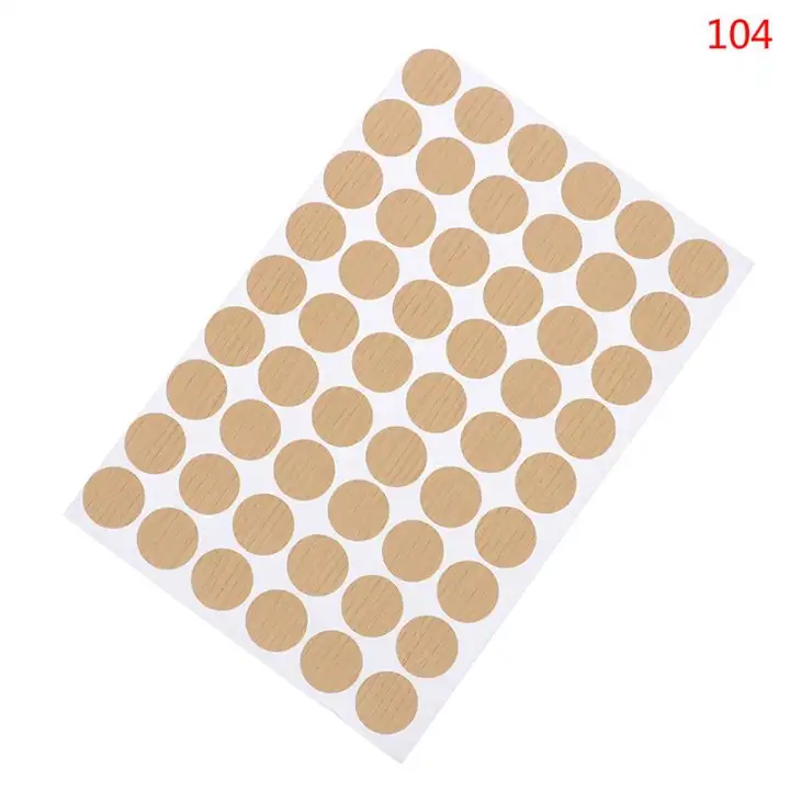 Ministar 20mm Self Adhesive Decorative Screw Holes Cams Cover Caps