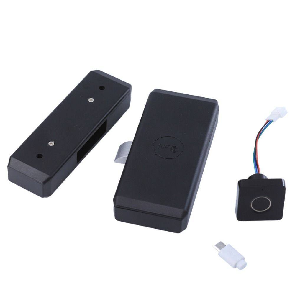 KJ57K Khu dân cư Tủ Sinh trắc học Thông minh Riêng tư Ẩn Khóa cửa Khóa an toàn Khóa điện tử ngăn kéo Khóa vân tay
