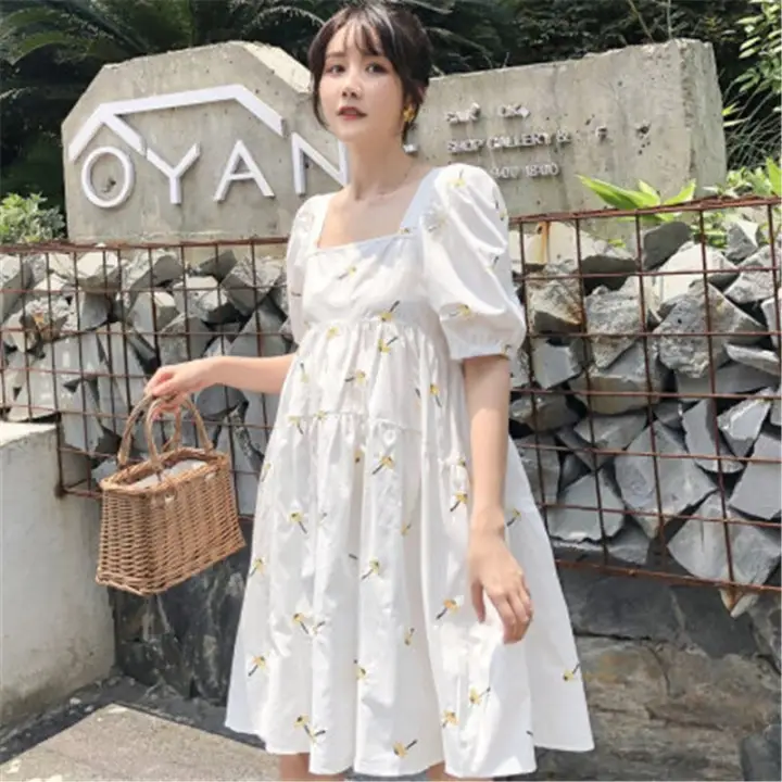 cotton pregnancy dress