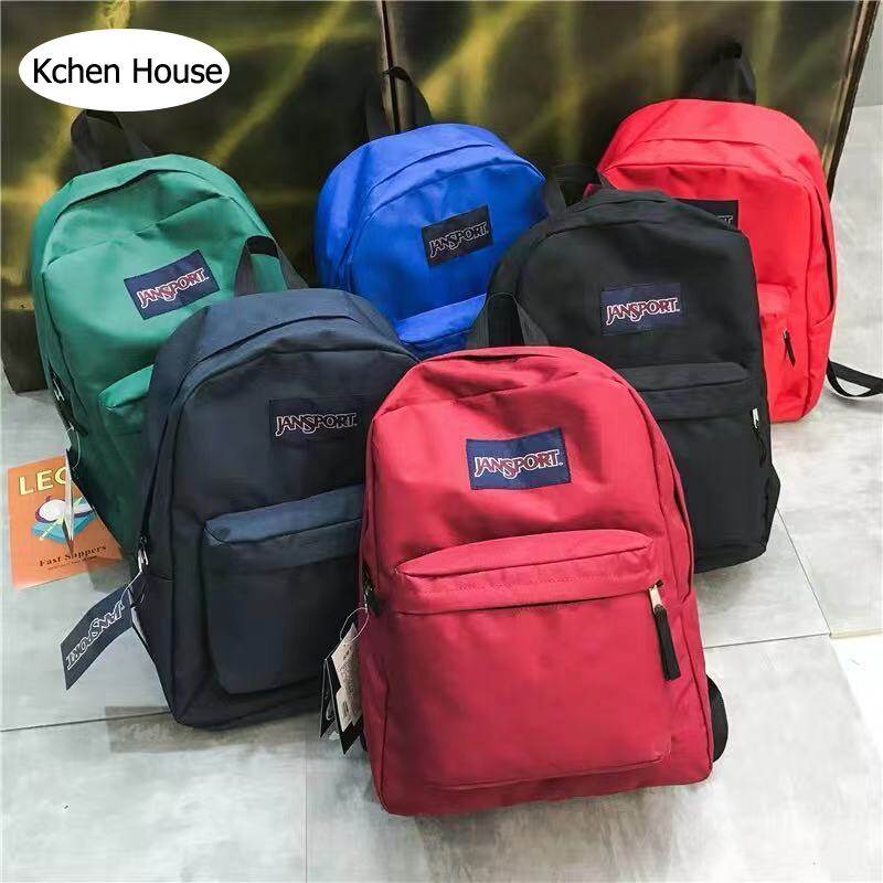 JanSport Superbreak Classic Backpack for Women Men Zipper Backpack for School Work Travel