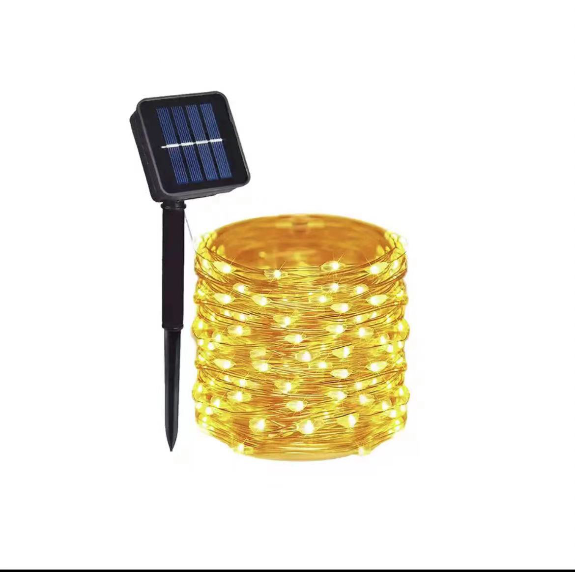 100/200 led Solar Fairy Light Outdoor Waterproof Garland Solar Lamp untuk taman pokok krismas