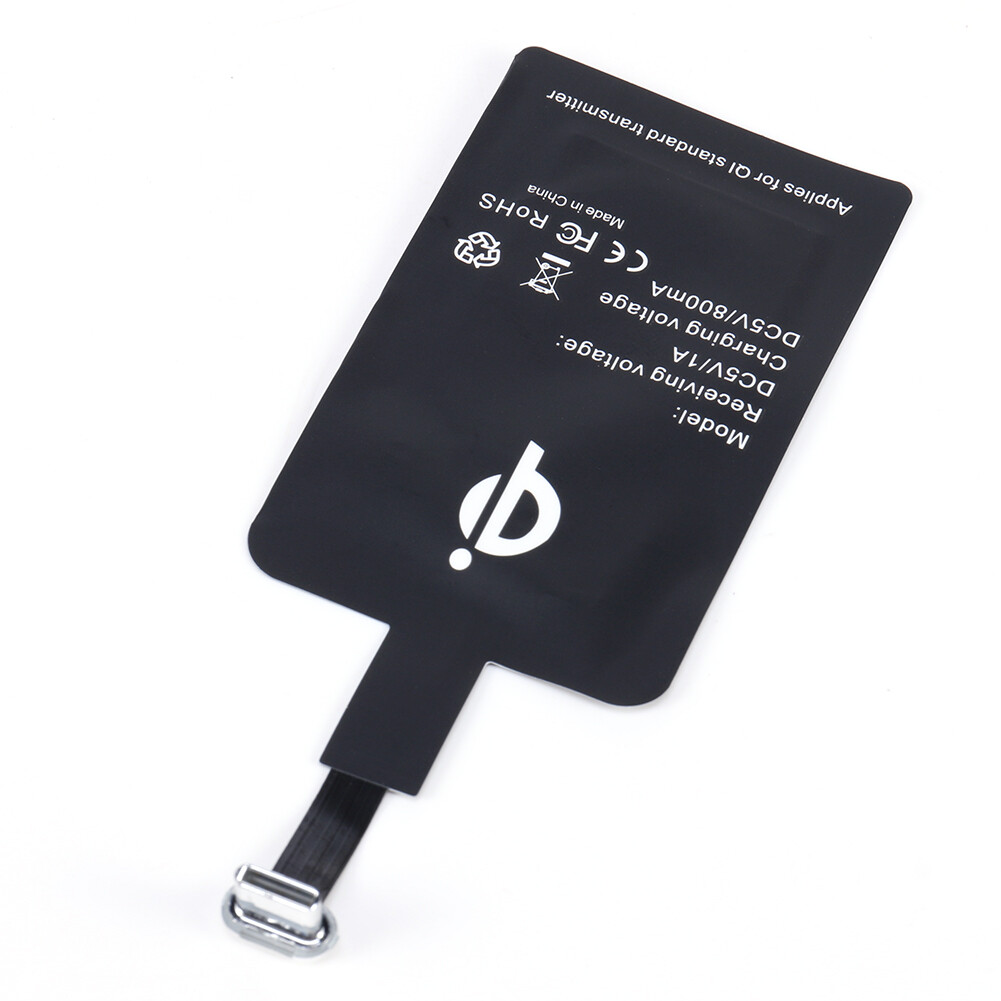 Type C USB-C Qi Wireless Charger Charging Receiver Adapter Pad For Android