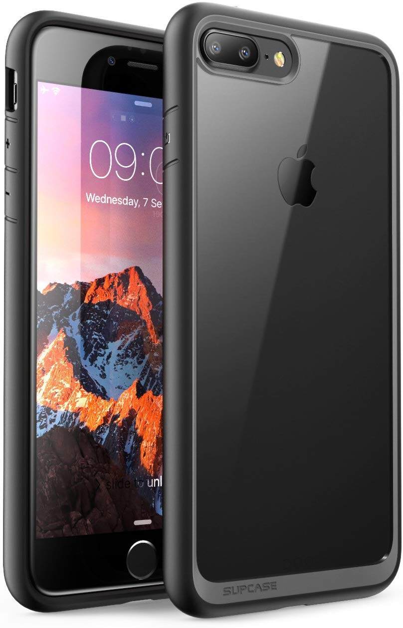 SUPCASE UB Style Case for iphone 11/ iphone 11 Pro Max/ iphone 7/ iphone 8/ iphone 7 Plus / iphone 8 Plus / iphone XR Premium Hybrid Protective Clear Case (Black)