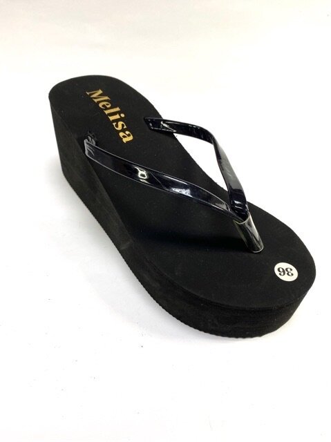 Selipar Tapak Tebal Tinggi Beach Sandals Lazada