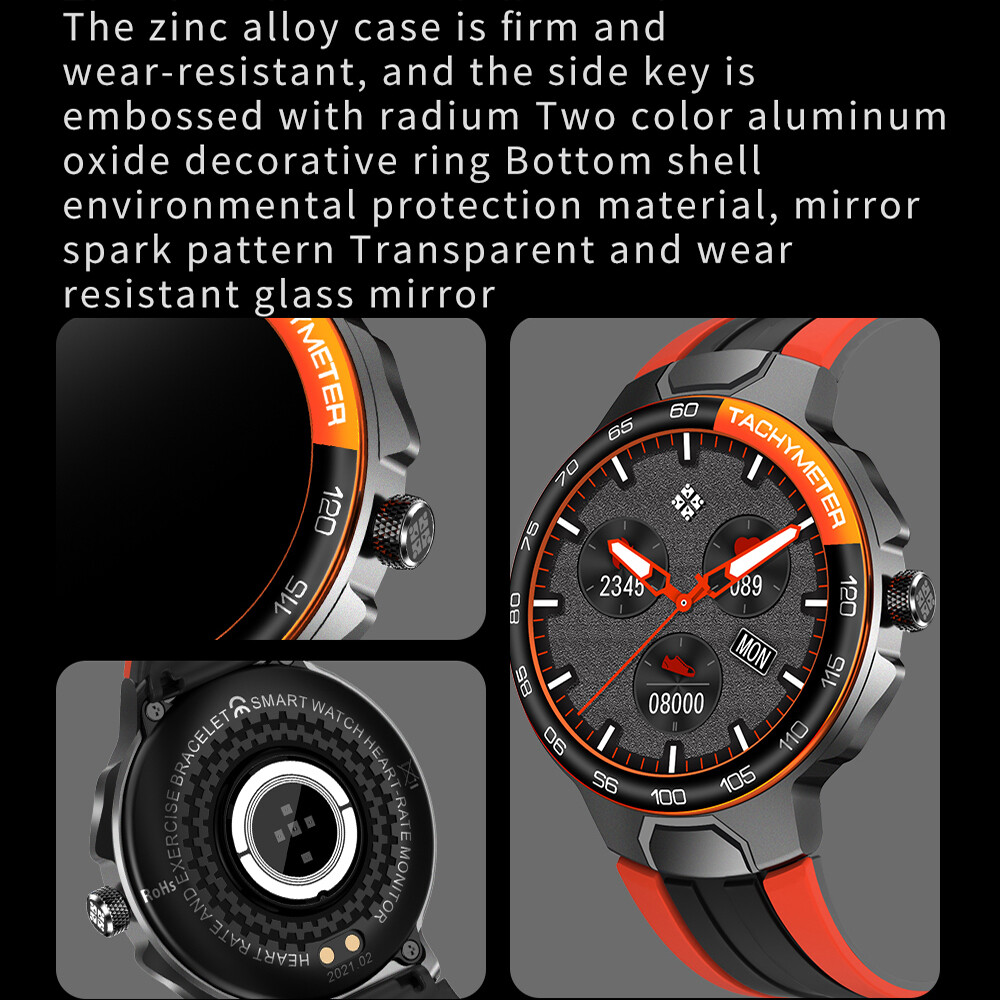 2021 New Fashion Smart Watch E15 Men Women Call Reminder Heart Rate Smartwatch Pedometer Watches 24 Exercise Modes Supports Ios Android Phone Lazada Singapore