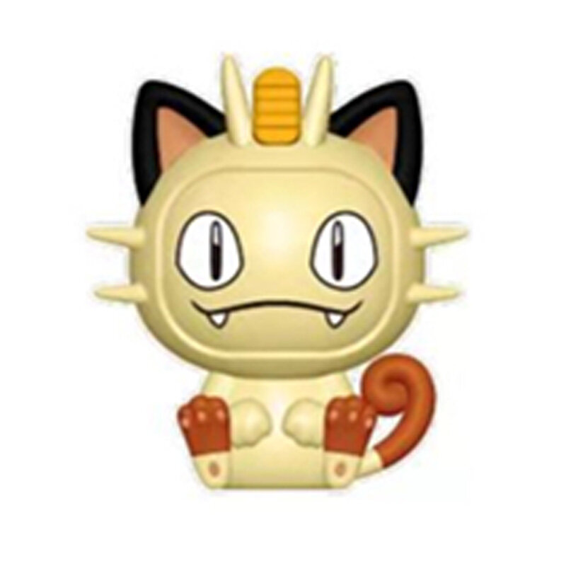 Original Pokemon Capsule Toy Pikachu Eevee Gengar Action Figure Model Variable Face Doll Pokemon Ball Set Toy 6Pcs/set