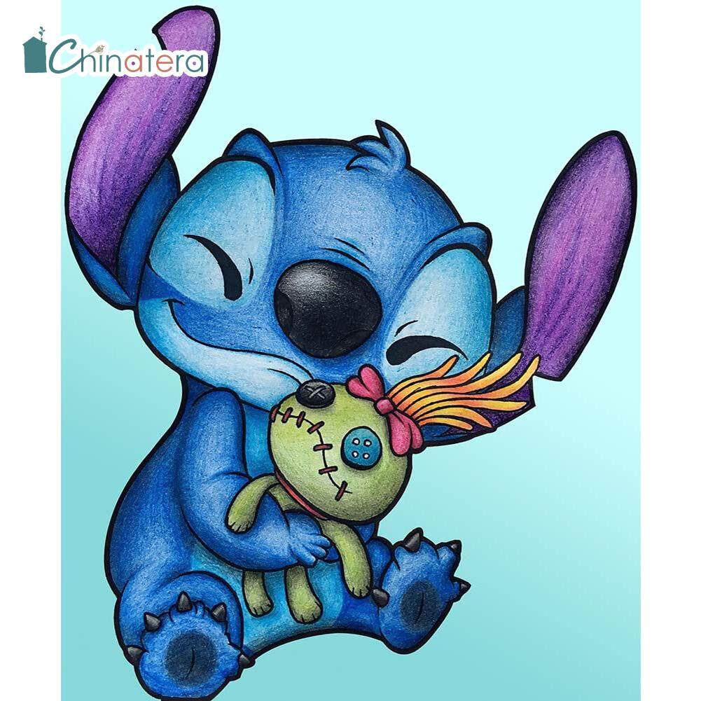 Chinatera] 5D Diamond Painting DIY Full Round Drill Cute Cartoon Character  Stitch Cross Stitch Embroidery Mosaic Rhinestone Picture for Home Decor |  Lazada PH