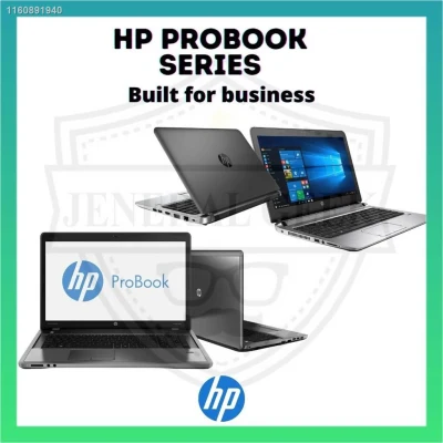 【Big Promotion】 opening promotion♕Laptop HP Probook SERIES Intel® Core™ C2D/AMD/i3/i5/i7 Business Model Mampu Milik Office Work Studen