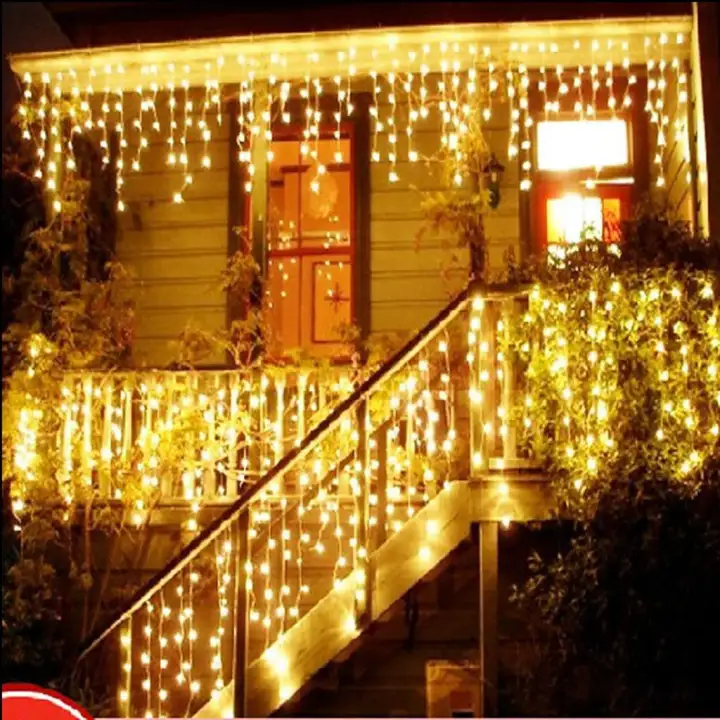 Fityle Window Curtain Lights Led String Icicle Fairy Fityle Window Curtain Lights Led String