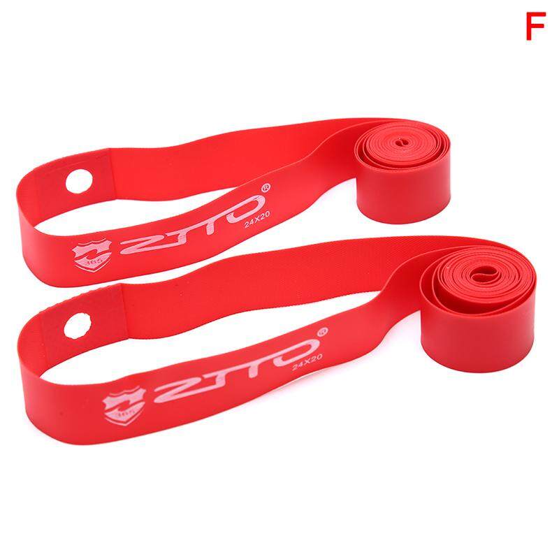 1Pair PVC Rim Tapes Strips for Mountain Bike Road Bicycle Folding Tire Cushion