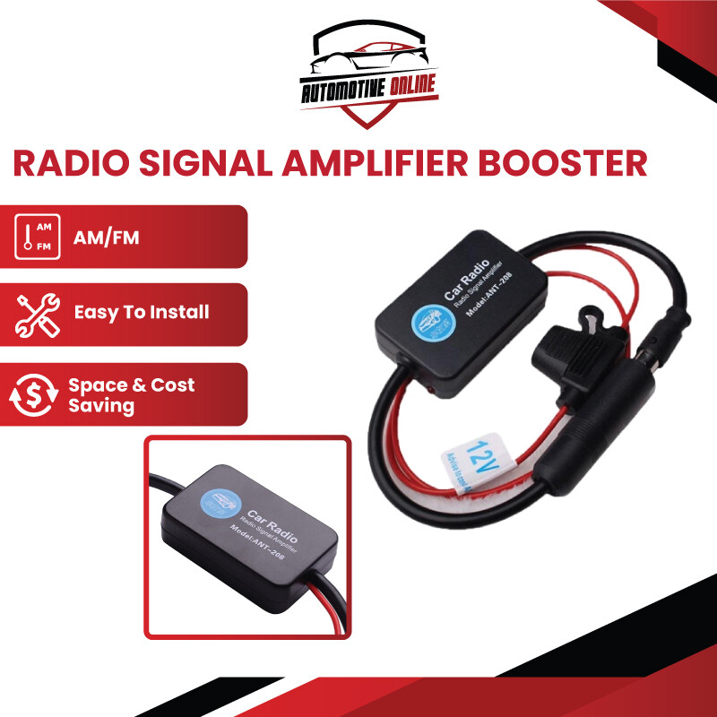 Car Stereo Fm Radio Signal Booster For Home Signal Amplifiers