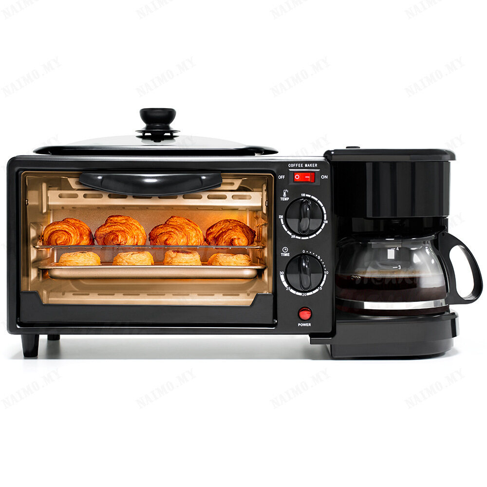 naimo Versatile Mini Oven AllinOne Breakfast Maker with Sandwich Grill