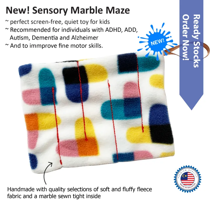sensory marble maze