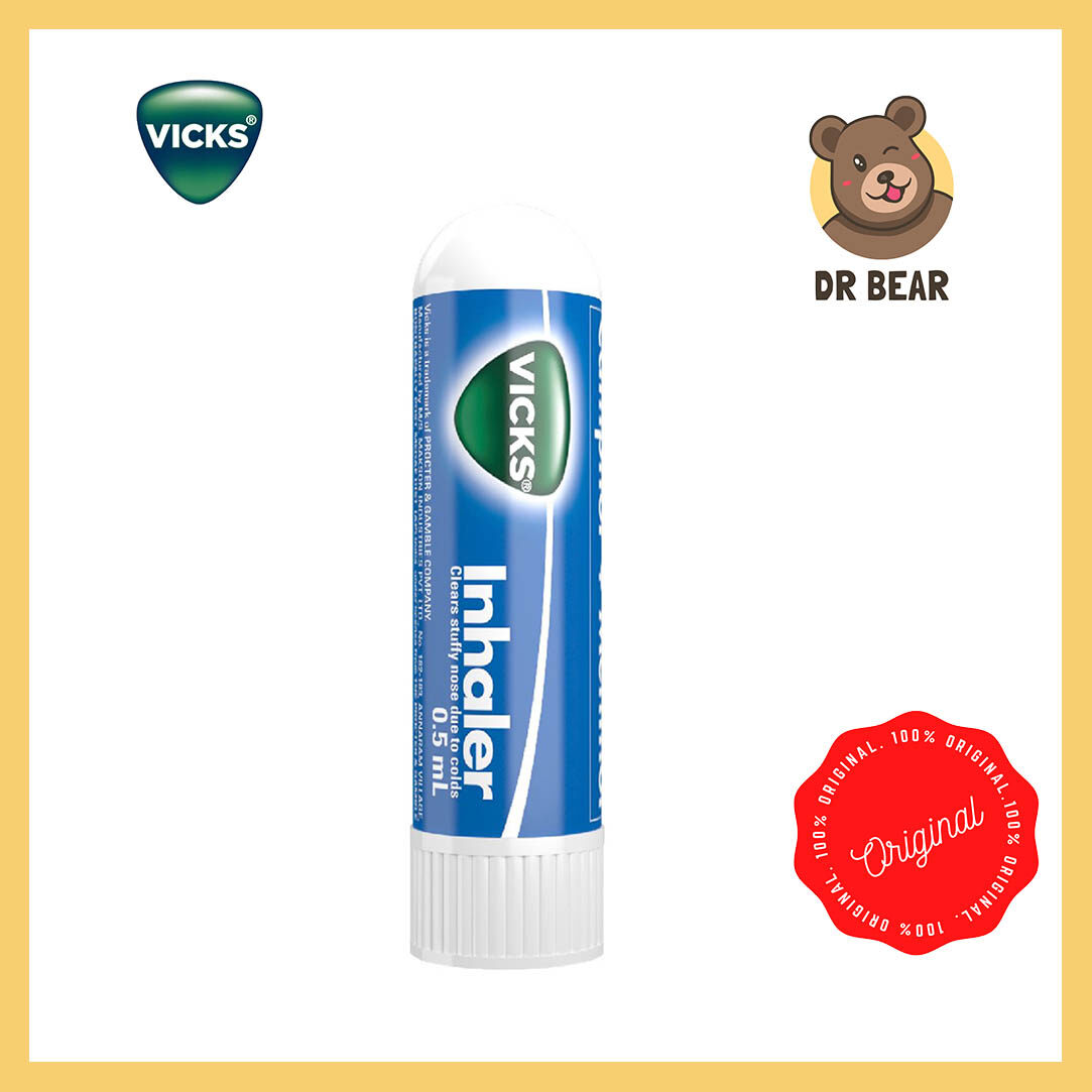 Vicks Inhaler (Clear Stuffy Nose) 0.5ml Lazada