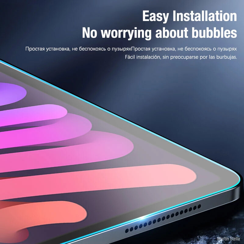 Tempered Glass For Apple iPad mini (2021) Screen Protector For iPad mini 6 8.3inch Tablet Protective Film For ipad mini 6 2021 HD Glass For apple iPad mini 6 2021 Glass Film Apple iPad mini 2021
