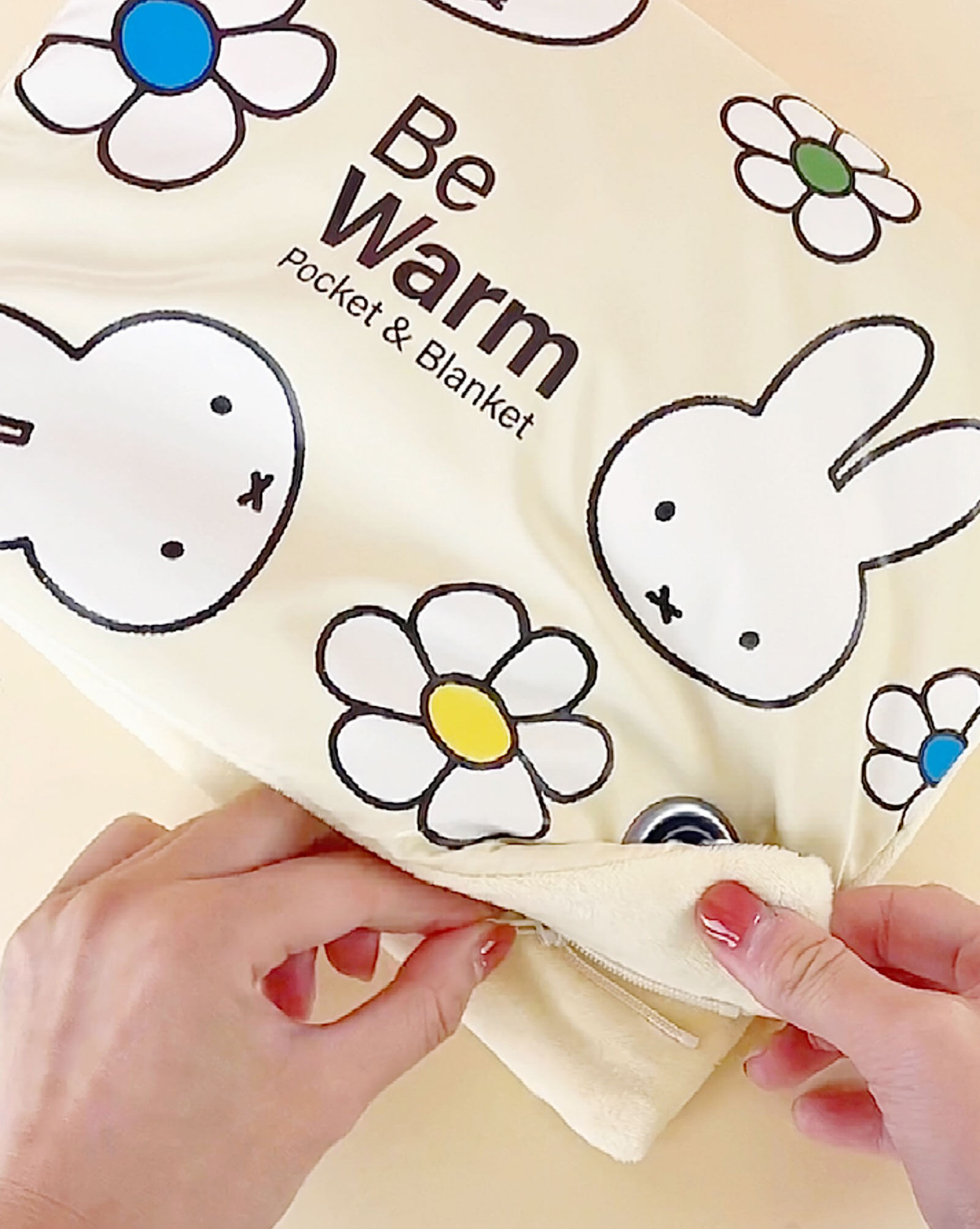 Miffy Làm Ấm Tay túi/muff/blanke