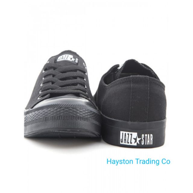 kasut sekolah jazz star PALLAS JAZZ STAR KASUT SEKOLAH HITAM SEKOLAH MENENGAH BERTALI CANVAS  SECONDARY BLACK SCHOOL SHOES CANVAS 407-196 ABK Lazada Malaysia