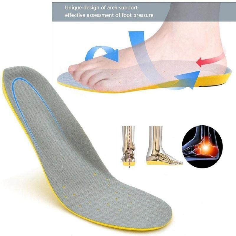 Memory Foam Unisex Orthopaedic Shoe Insoles Pads Trainer Foot Feet Comfort Heel