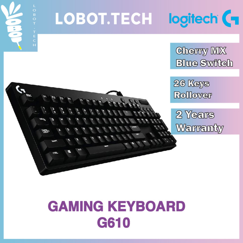 Logitech G610 Orion Blue Mechanical Gaming Keyboard Malaysia