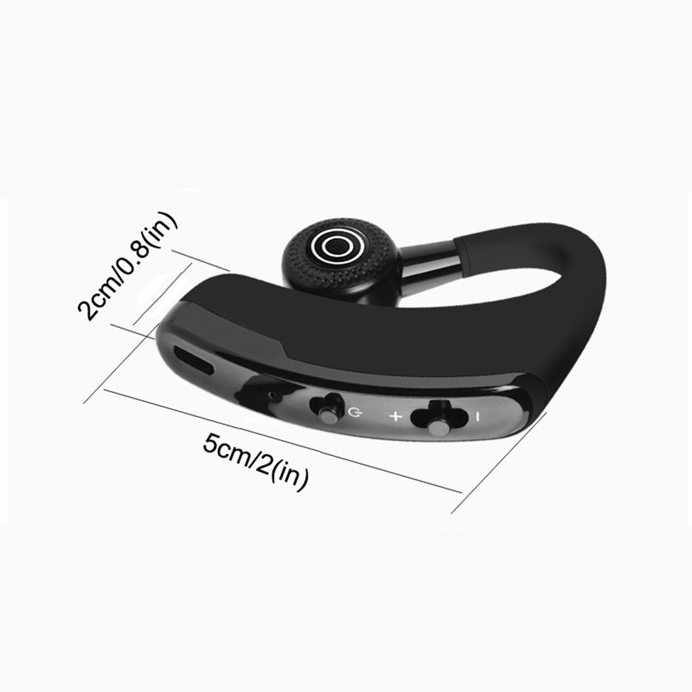 V9 Bluetooth-compatible  Earphone, Hands-free Wireless Headset, Noise Control Headphone With Microphone High Quality Stereo Audio