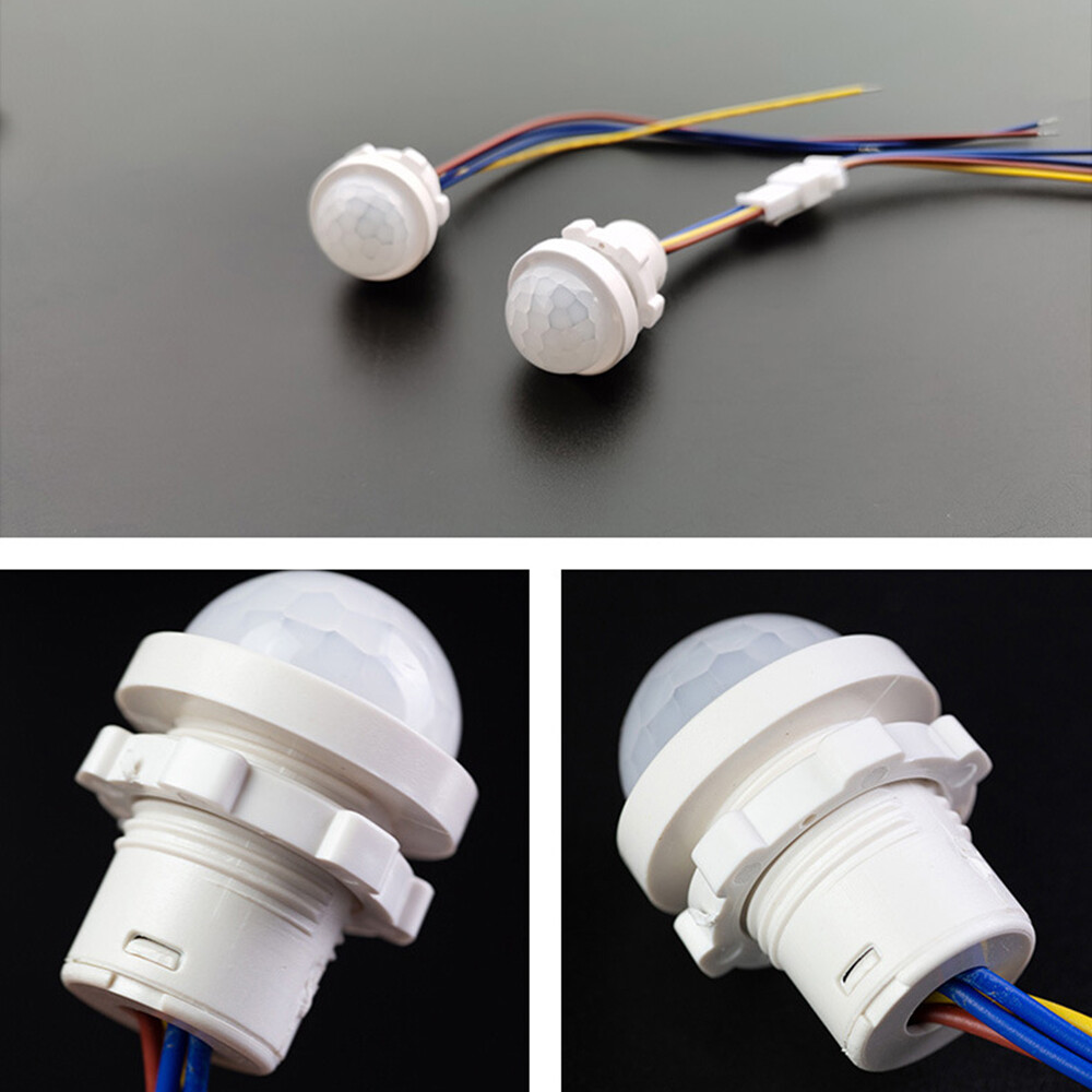 【Ready Stock】Original Aideepen AC110-240V Adjustable Delay Embedded Human Body Induction Switch Choose High Voltage Terminal Line Type/high Voltage Long Line Type