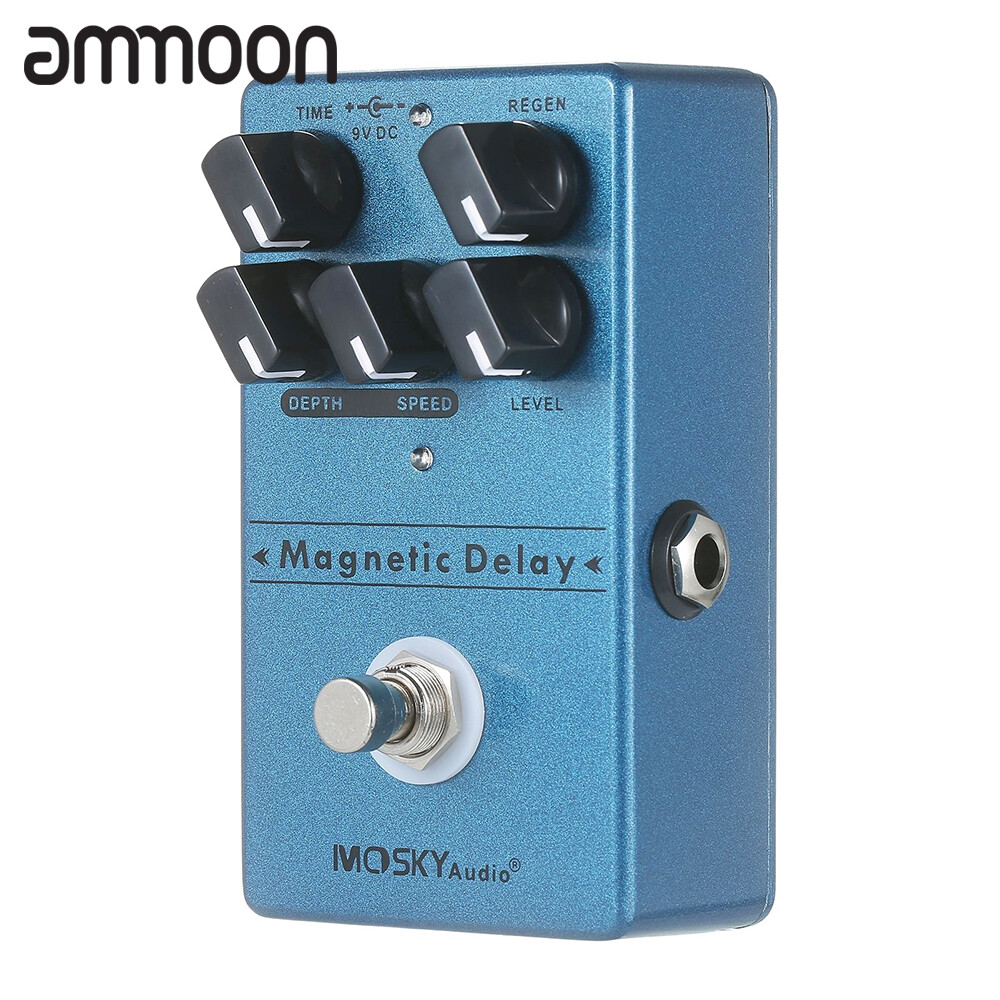 MOSKYaudio Delay Echo Effect Pedal Guitar Effects Delay Effect Pedal