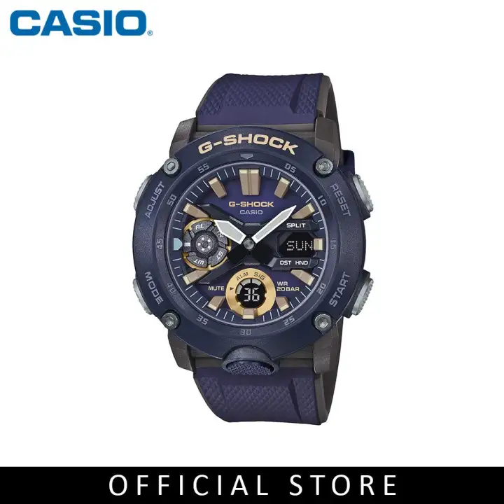 g shock navy blue